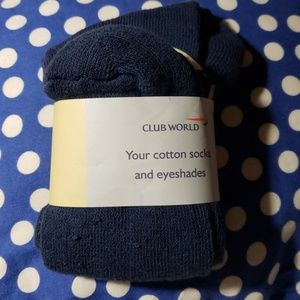 British airways Traveling eyeshade & sock bundle